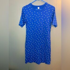 Old Navy - NWT Blue Polka Dot Dress - S